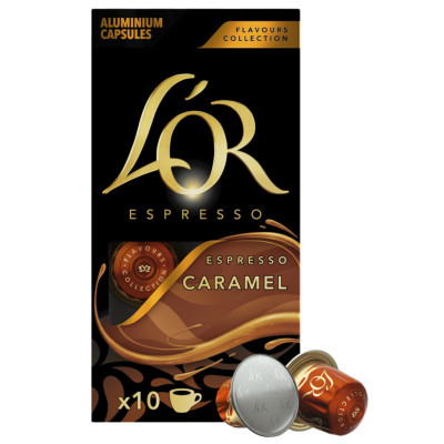 Кофе L'OR Espresso Caramel 100% Арабика в капсулах 10 шт (8711000488225)
