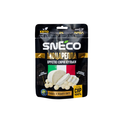 Сыр сушеный snEco Моцарелла 28 г (4823095809190)