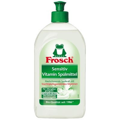 Средство для ручного мытья посуды Frosch Sensitiv Vitamin 500 мл (9001531181597)