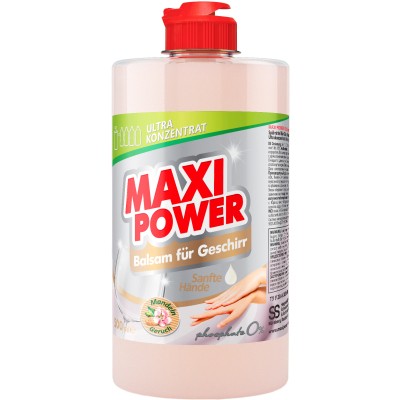 Засіб для ручного миття посуду Maxi Power Мигдаль 500 мл (4823098412120)