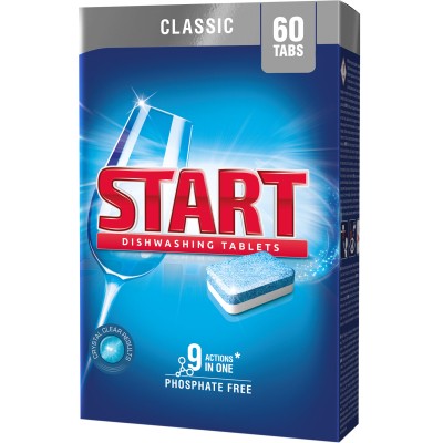 Таблетки для посудомийних машин Start Classic 60 шт. (4820207100046)