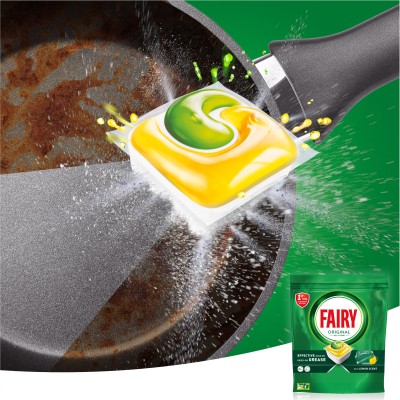 Таблетки для посудомийних машин Fairy Original All in One Lemon 92 шт. (8006540726945)