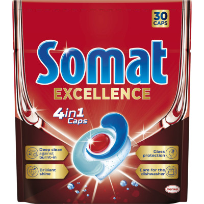 Таблетки для посудомоечных машин Somat Excellence 30 шт. (9000101808292)