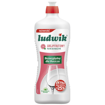 Средство для ручного мытья посуды Ludwik Грейпфрут 900 г (5900498028270)