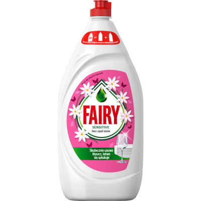 Средство для ручного мытья посуды Fairy Sensitive Алоэ вера и жасмин 1.35 л (8700216844086)