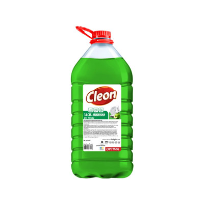 Средство для ручного мытья посуды Cleon Яблоко 5 л (4820289450206)