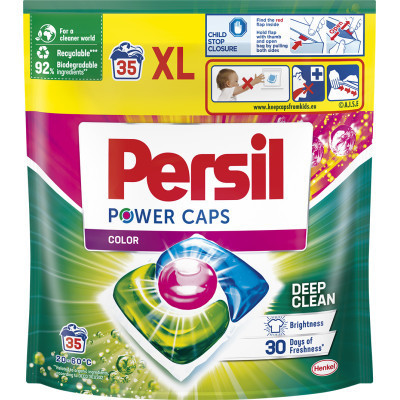 Капсули для прання Persil Power Caps Color Deep Clean 35 шт. (9000101801958)