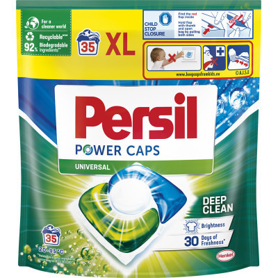 Капсули для прання Persil Power Caps Universal Deep Clean 35 шт. (9000101801989)