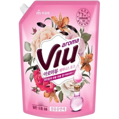 Кондиционер для белья Mukunghwa Fabric Softener Aroma VIU Rose 2.1 л (8801173602235)