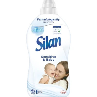 Кондиционер для белья Silan Sensitive & Baby 1408 мл (9000101801064)