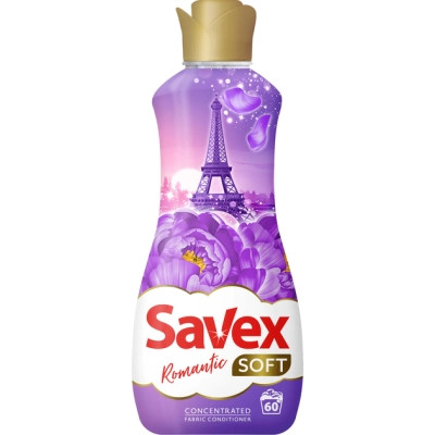 Кондиционер для белья Savex Soft Romantic 1.5 л (3800024048975)