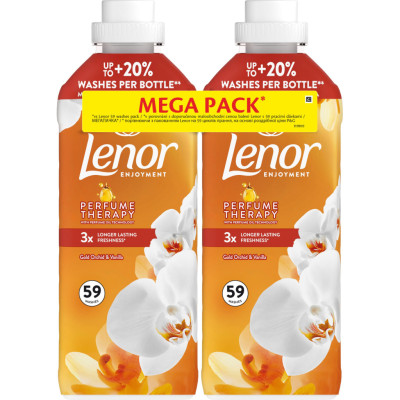 Кондиционер для белья Lenor Золотая орхидея и ваниль 2 х 1.239 л (8700216880855)