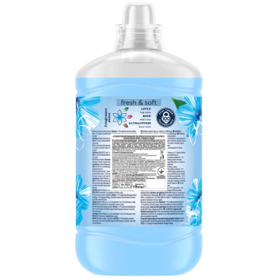 Кондиціонер для білизни Coccolino Fresh & Soft Blue Splash 1.7 л (8720181410680)