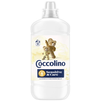 Кондиціонер для білизни Coccolino Sensitive & Care Almond & Cashmere Balm 1.275 л (8720181410628)