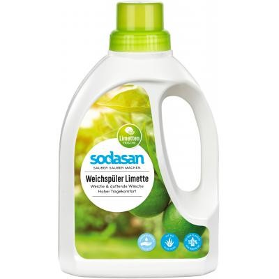 Кондиціонер для білизни Sodasan Fabric Softener Лайм 750 мл (4019886016162)