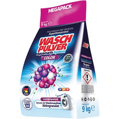 Пральний порошок Wasch Pulver Color 9 кг (4260418932201)