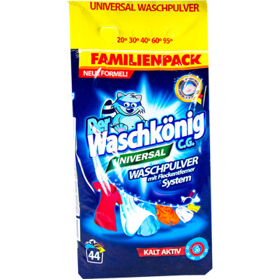 Стиральный порошок Waschkonig Universal 3.036 кг (4260418931334)