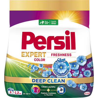 Стиральный порошок Persil Expert Deep Clean Автомат Color Свежесть от Silan 1.2 кг (9000101804652)