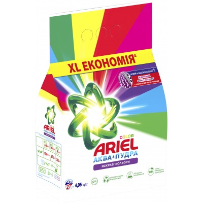 Стиральный порошок Ariel Аква-Пудра Color 4.05 кг (8006540536919)