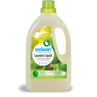 Гель для прання Sodasan Universal Bright&White 1.5 л (4019886015615)