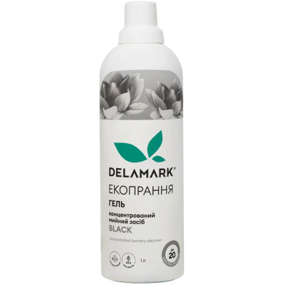 Гель для стирки DeLaMark Black 1 л (4820152330185)