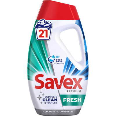 Гель для стирки Savex Premium Fresh 945 мл (3800024047824)