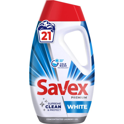 Гель для стирки Savex Premium White 945 мл (3800024047817)