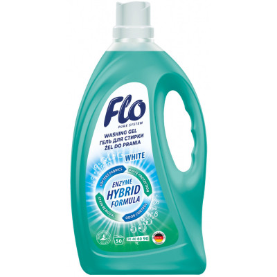 Гель для стирки Flo 4 в 1 White 2 л (5900948237733)