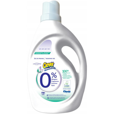 Гель для стирки Clever Neutro + Color & White 1.56 л (5900308779811)