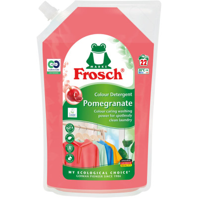 Гель для стирки Frosch Гранат Дой-пак 1.5 л (4009175968296)