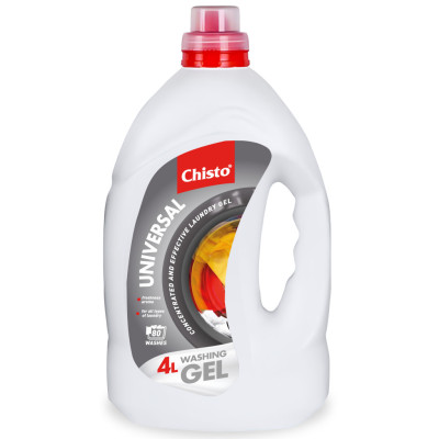 Гель для прання Chisto Universal 4 л + Clean & White 4 л (2000998941765)