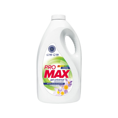 Гель для стирки ProMax Universal Карпатские цветы 5.5 кг (4820191761964)