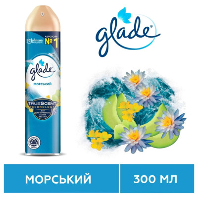Освежитель воздуха Glade Морской 300 мл (5000204115222)