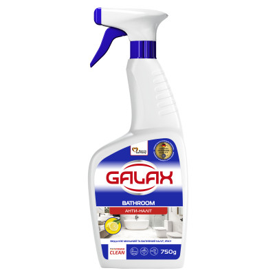 Спрей для чищення ванн Galax das PowerClean Анти-наліт 750 г (4262396145840)