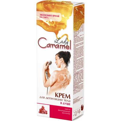 Крем для депіляції Caramel для депіляції тіла в душі 100 мл (4823015919947)