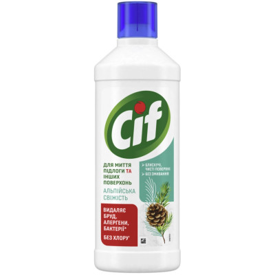 Средство для мытья пола Cif Альпийская свежесть 1.1 л (8721201974717)