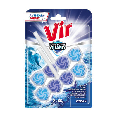 Туалетный блок Vir Total Power Guard Океан 2x55 г (3801003002209)