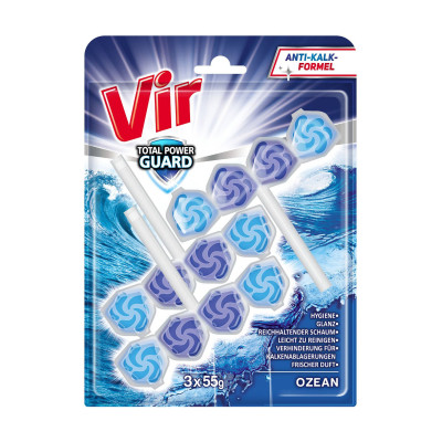 Туалетный блок Vir Total Power Guard Океан 3x55 г (3801003002216)