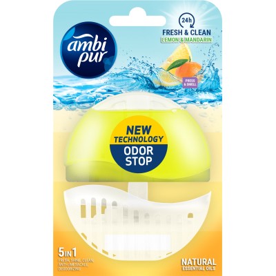 Туалетный блок Ambi Pur Lemon & Mandarin 55 мл (8435495816263)